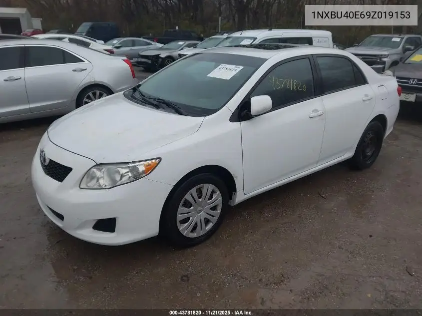 1NXBU40E69Z019153 2009 Toyota Corolla Xle