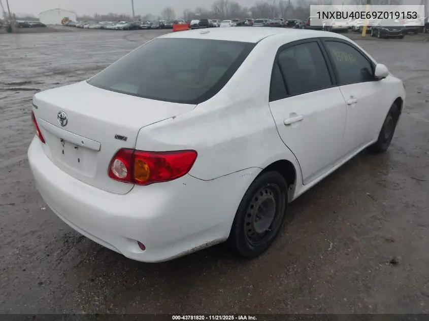 1NXBU40E69Z019153 2009 Toyota Corolla Xle