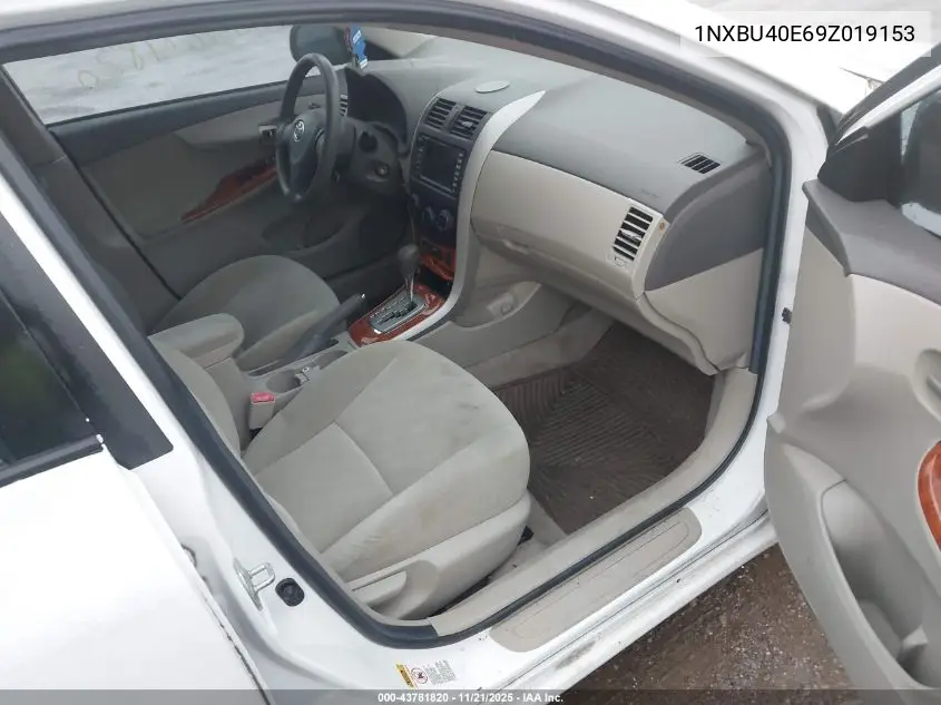 1NXBU40E69Z019153 2009 Toyota Corolla Xle