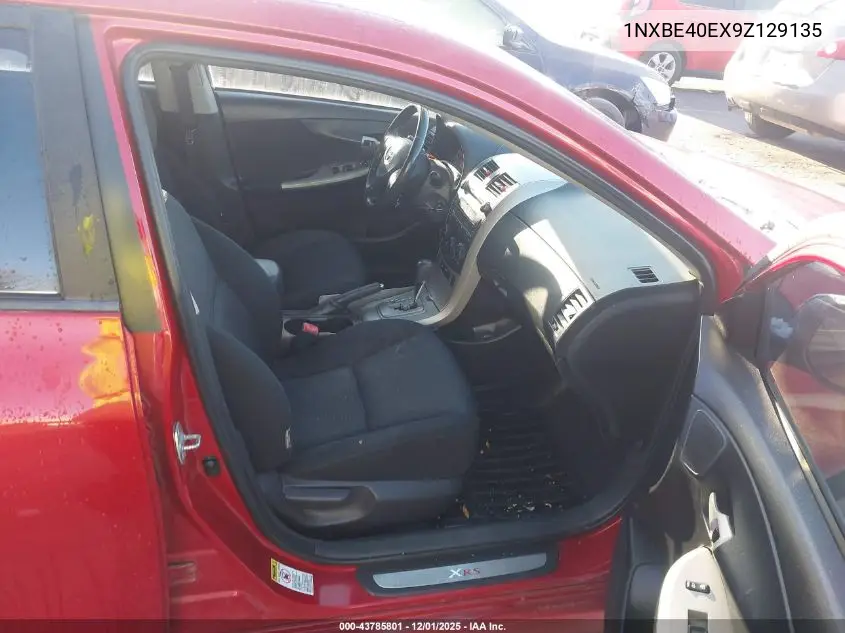 1NXBE40EX9Z129135 2009 Toyota Corolla Xrs