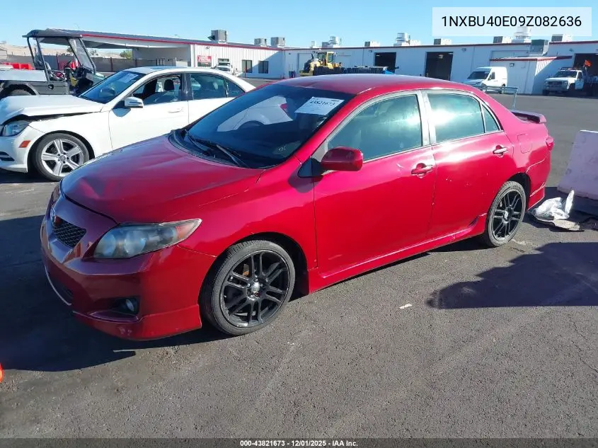 1NXBU40E09Z082636 2009 Toyota Corolla S