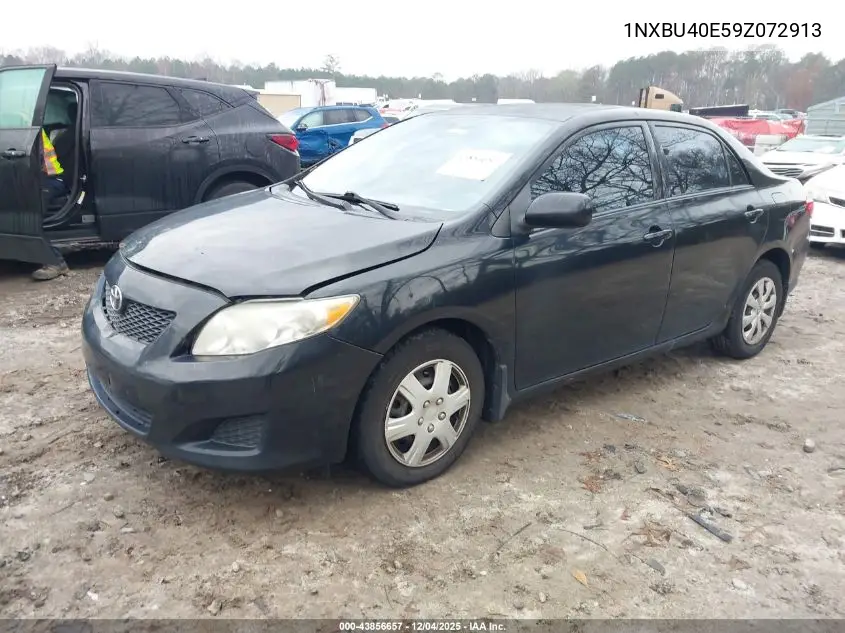 1NXBU40E59Z072913 2009 Toyota Corolla Le