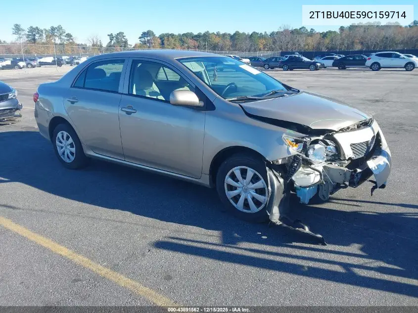 2T1BU40E59C159714 2009 Toyota Corolla Le