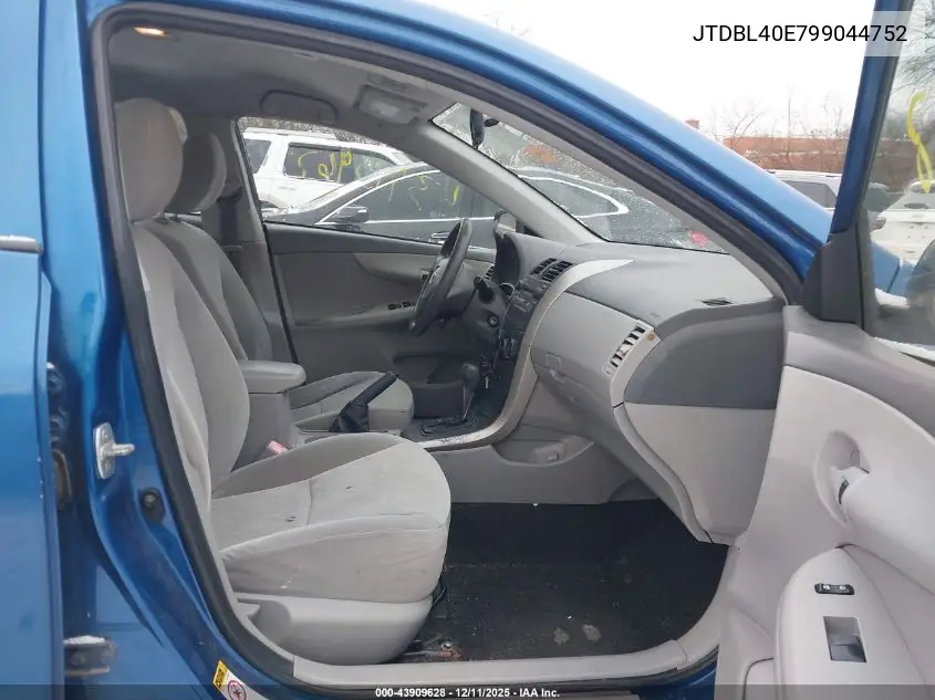 JTDBL40E799044752 2009 Toyota Corolla Le