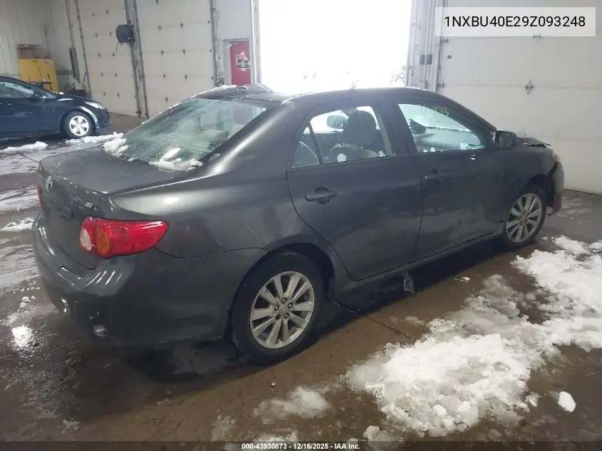 1NXBU40E29Z093248 2009 Toyota Corolla Le