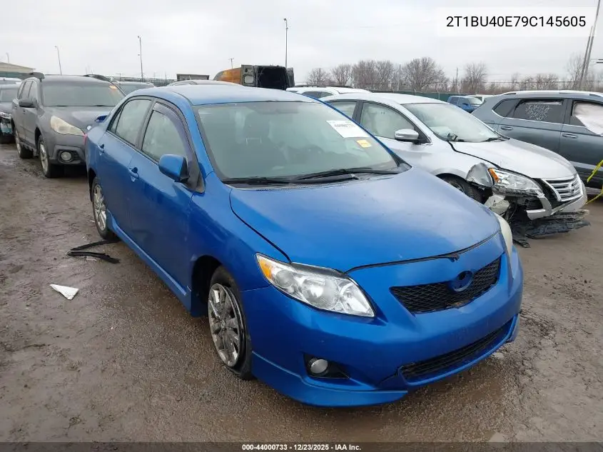2T1BU40E79C145605 2009 Toyota Corolla S