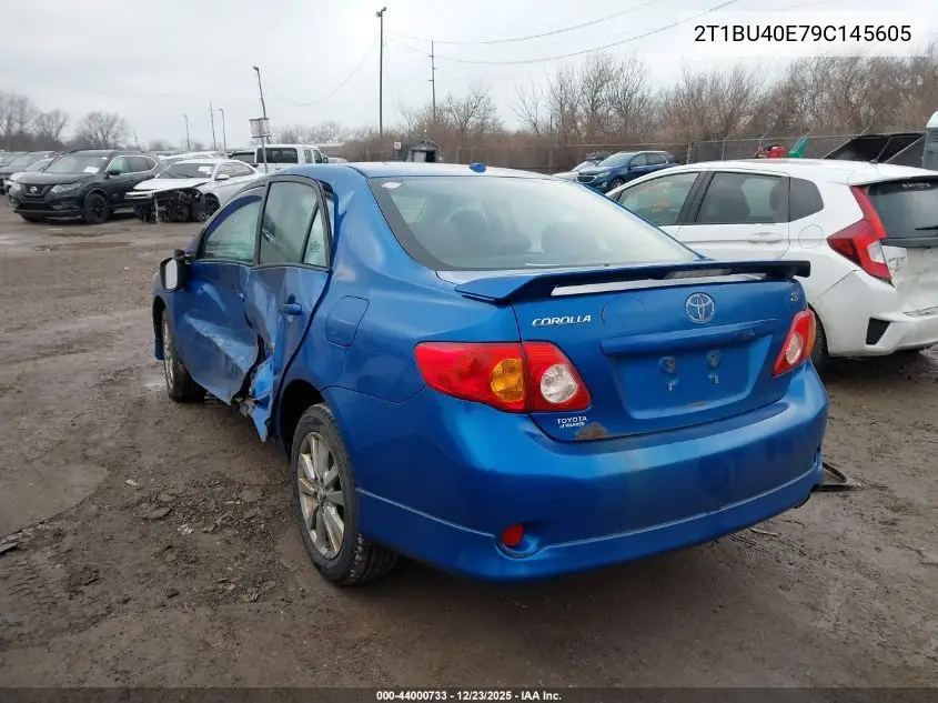 2T1BU40E79C145605 2009 Toyota Corolla S