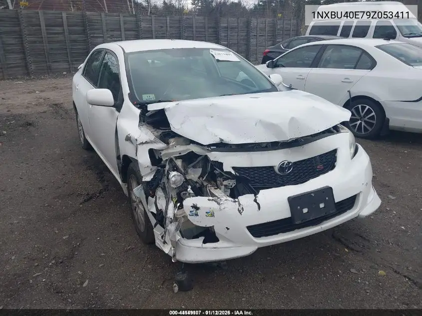 1NXBU40E79Z053411 2009 Toyota Corolla S