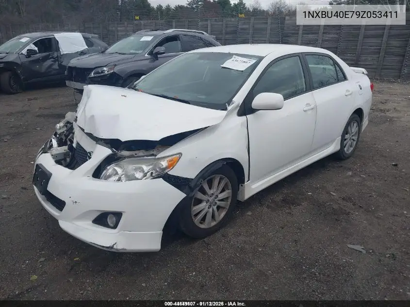 1NXBU40E79Z053411 2009 Toyota Corolla S