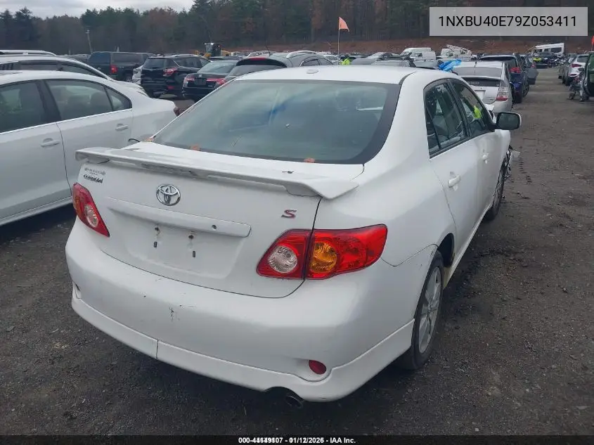 1NXBU40E79Z053411 2009 Toyota Corolla S