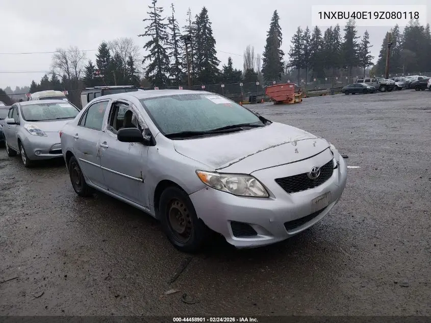 1NXBU40E19Z080118 2009 Toyota Corolla