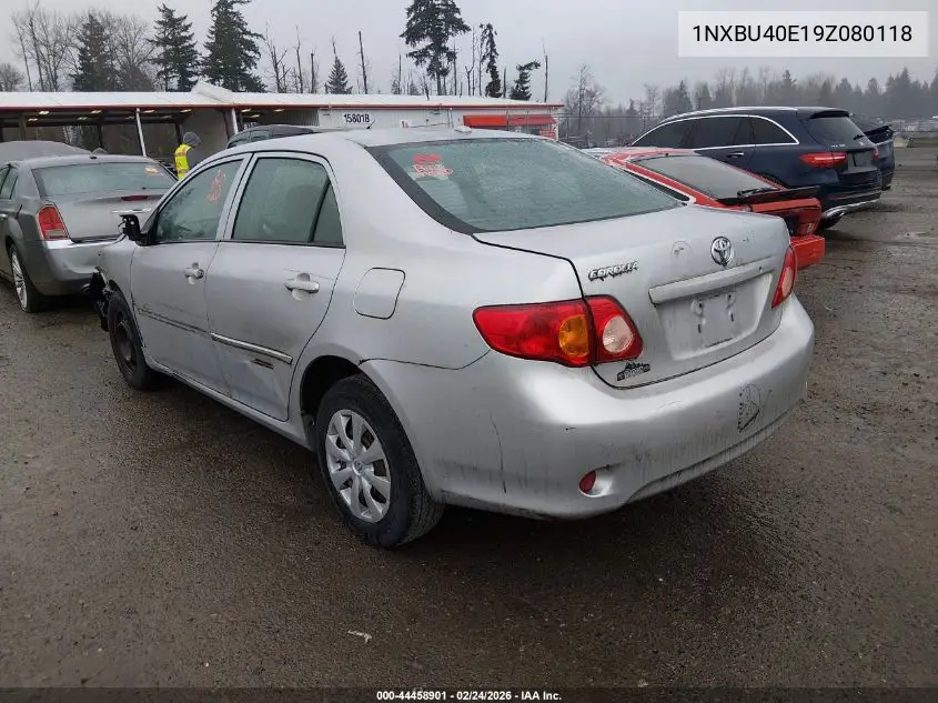 1NXBU40E19Z080118 2009 Toyota Corolla