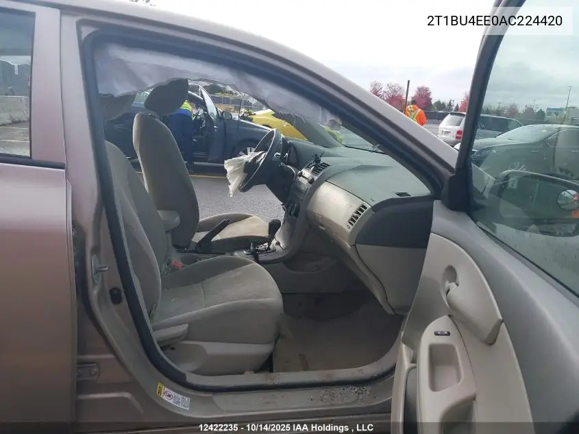 2T1BU4EE0AC224420 2010 Toyota Corolla