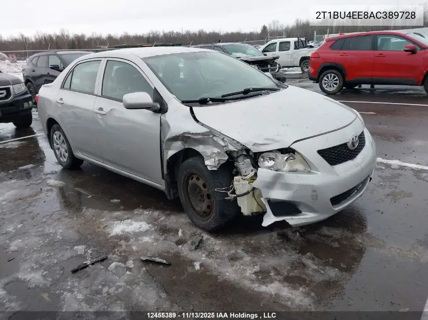 2T1BU4EE8AC389728 2010 Toyota Corolla Ce