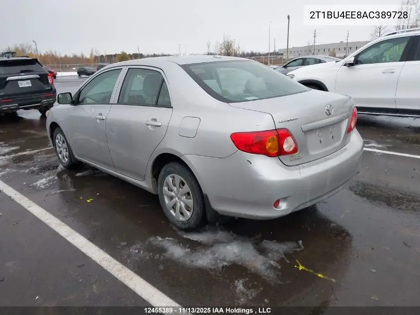 2T1BU4EE8AC389728 2010 Toyota Corolla Ce