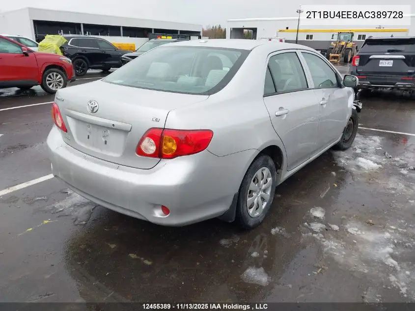 2T1BU4EE8AC389728 2010 Toyota Corolla Ce