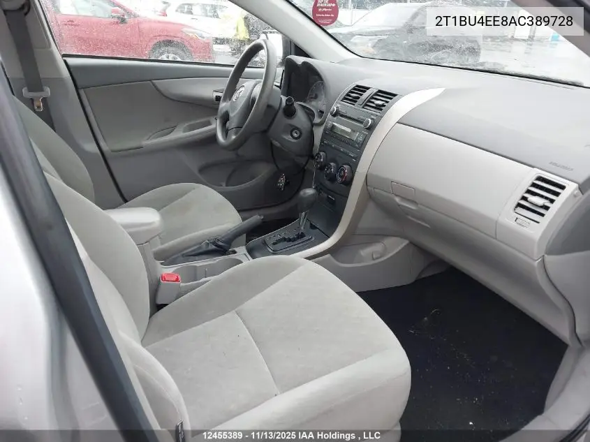 2T1BU4EE8AC389728 2010 Toyota Corolla Ce