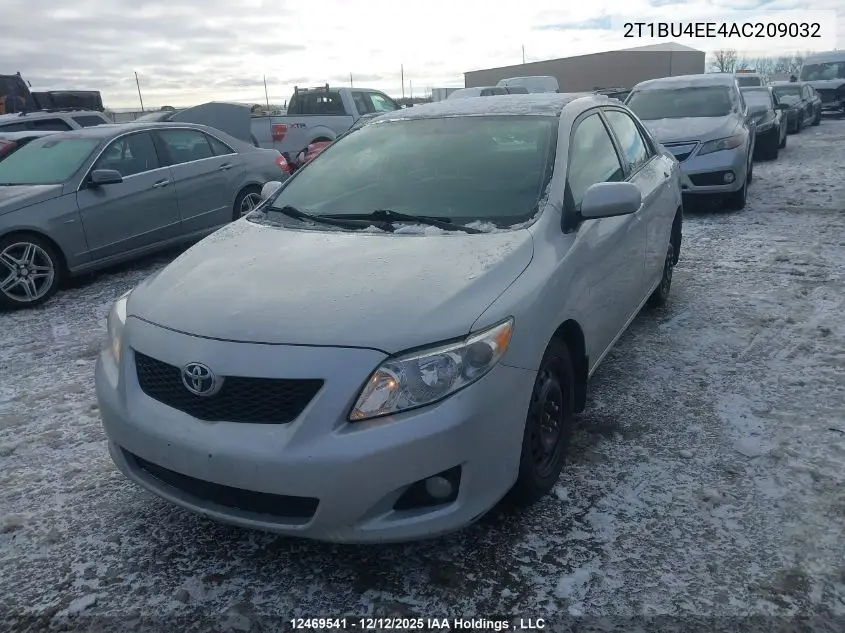 2T1BU4EE4AC209032 2010 Toyota Corolla Le