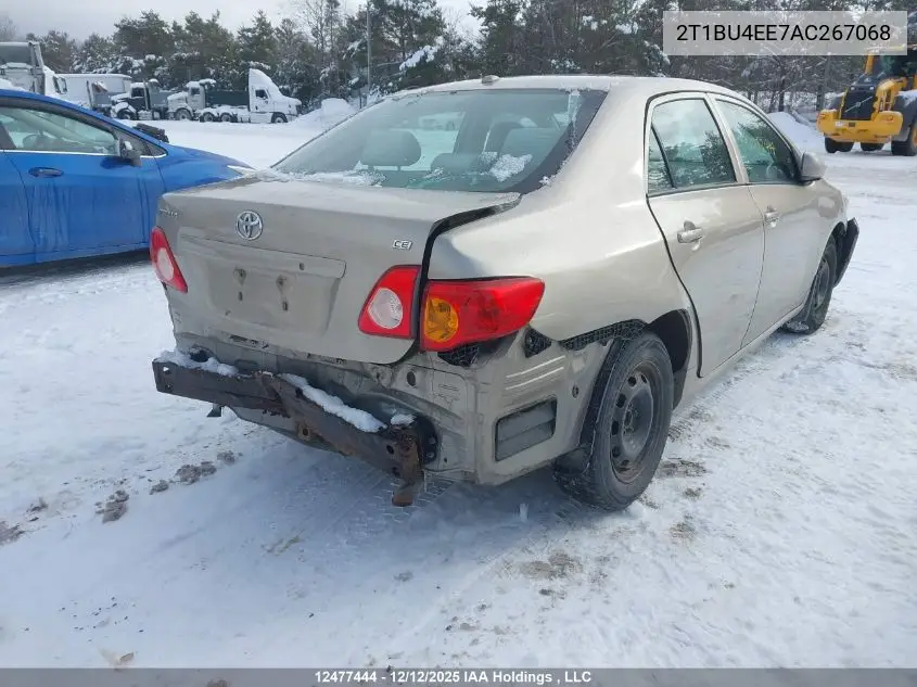2T1BU4EE7AC267068 2010 Toyota Corolla S/Le/Xle