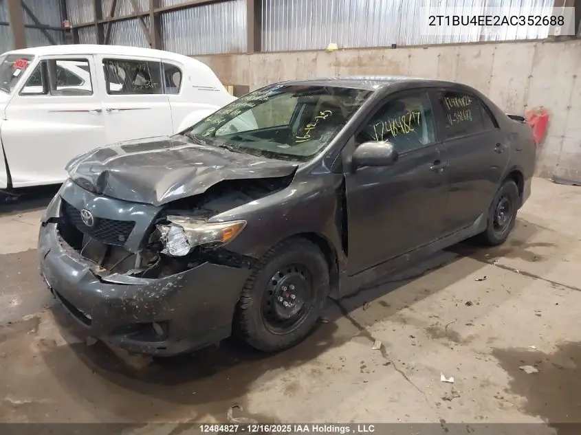 2T1BU4EE2AC352688 2010 Toyota Corolla S