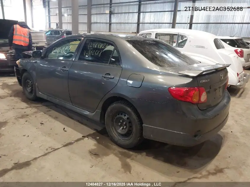 2T1BU4EE2AC352688 2010 Toyota Corolla S