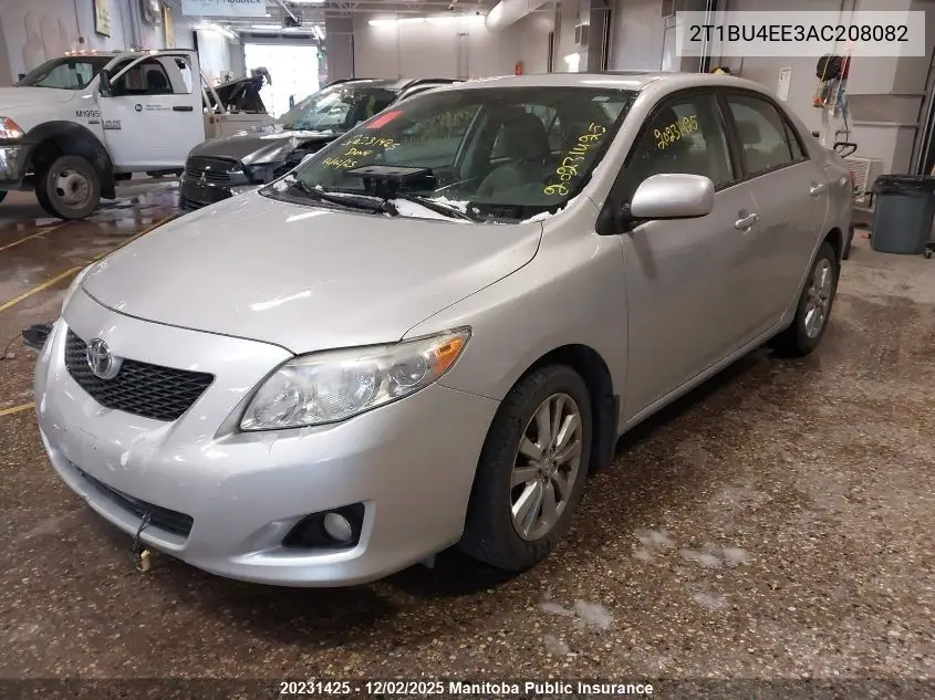 2T1BU4EE3AC208082 2010 Toyota Corolla Le