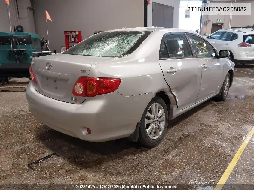 2T1BU4EE3AC208082 2010 Toyota Corolla Le