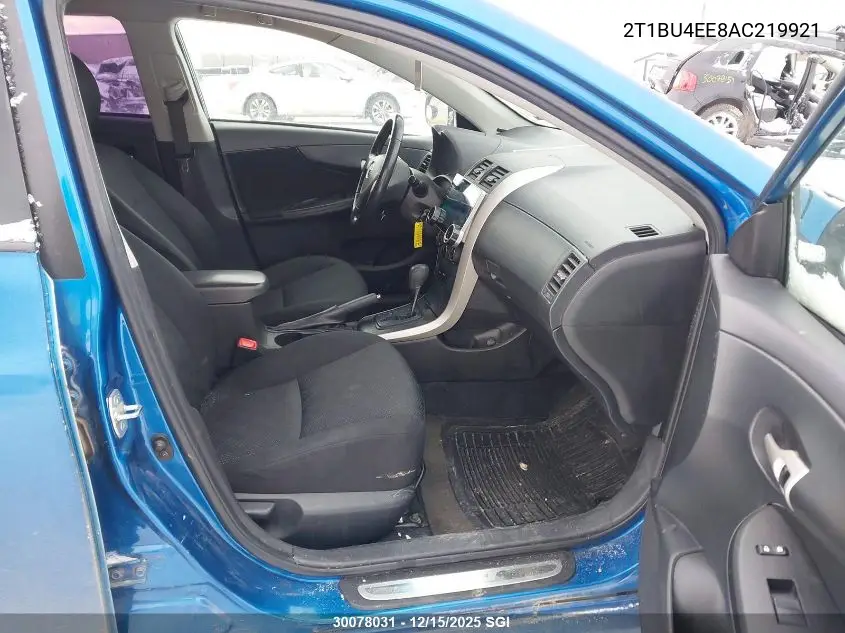 2T1BU4EE8AC219921 2010 Toyota Corolla S/Le/Xle