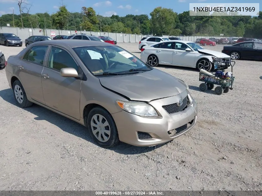 2010 Toyota Corolla Le VIN: 1NXBU4EE1AZ341969 Lot: 40199628