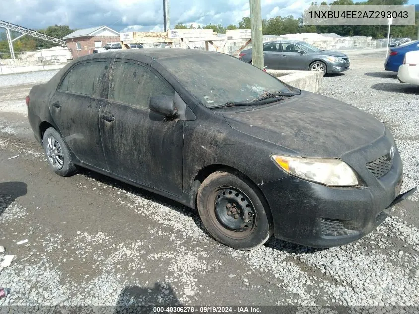 2010 Toyota Corolla Le VIN: 1NXBU4EE2AZ293043 Lot: 40306278