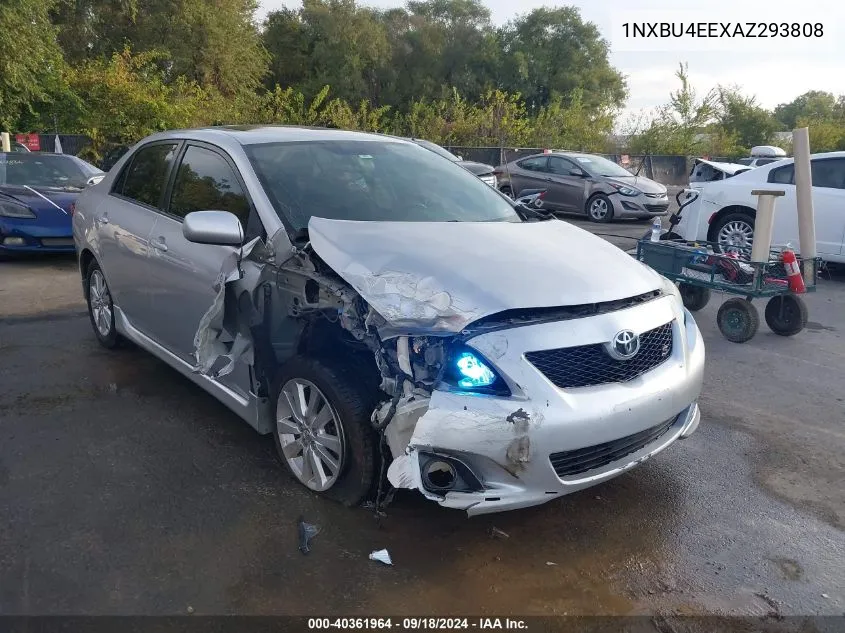 2010 Toyota Corolla S VIN: 1NXBU4EEXAZ293808 Lot: 40361964