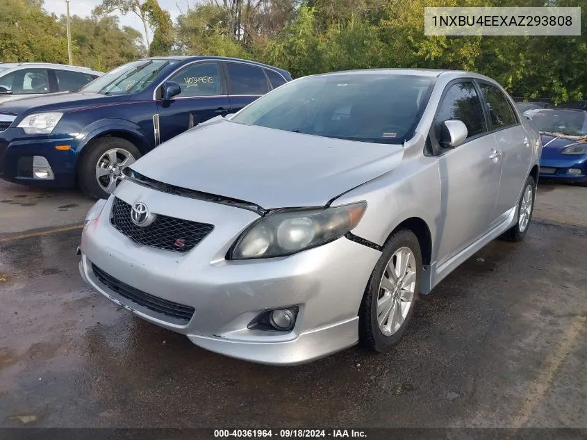 2010 Toyota Corolla S VIN: 1NXBU4EEXAZ293808 Lot: 40361964