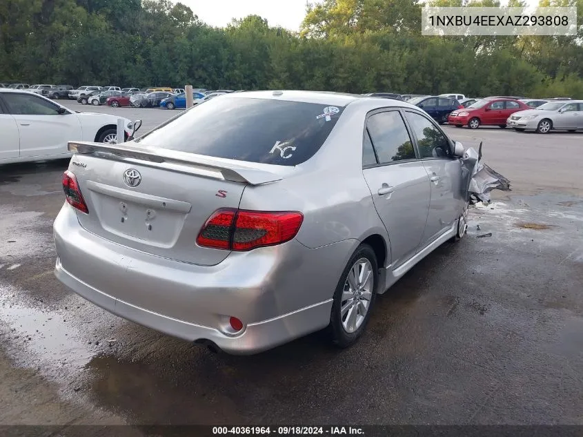 2010 Toyota Corolla S VIN: 1NXBU4EEXAZ293808 Lot: 40361964