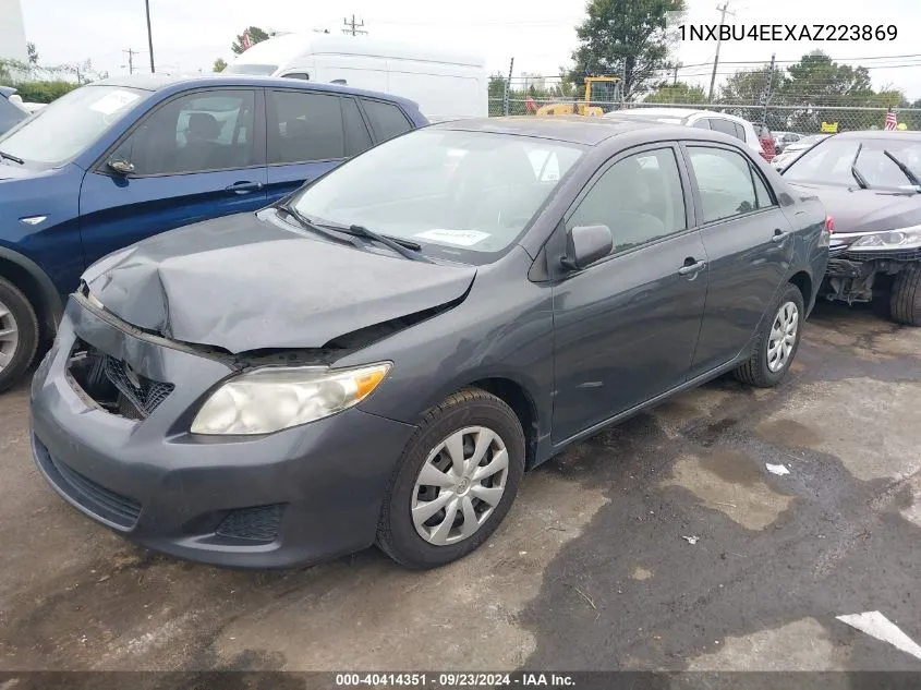 2010 Toyota Corolla Le VIN: 1NXBU4EEXAZ223869 Lot: 40414351