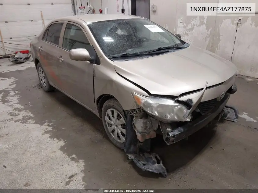 1NXBU4EE4AZ177875 2010 Toyota Corolla Le