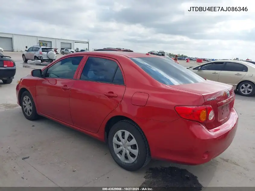 JTDBU4EE7AJ086346 2010 Toyota Corolla Le