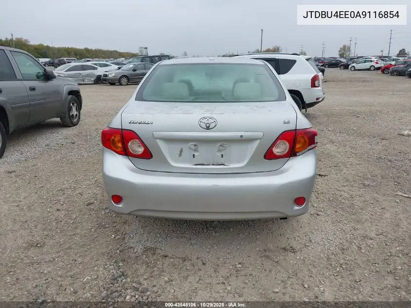 JTDBU4EE0A9116854 2010 Toyota Corolla S/Le/Xle