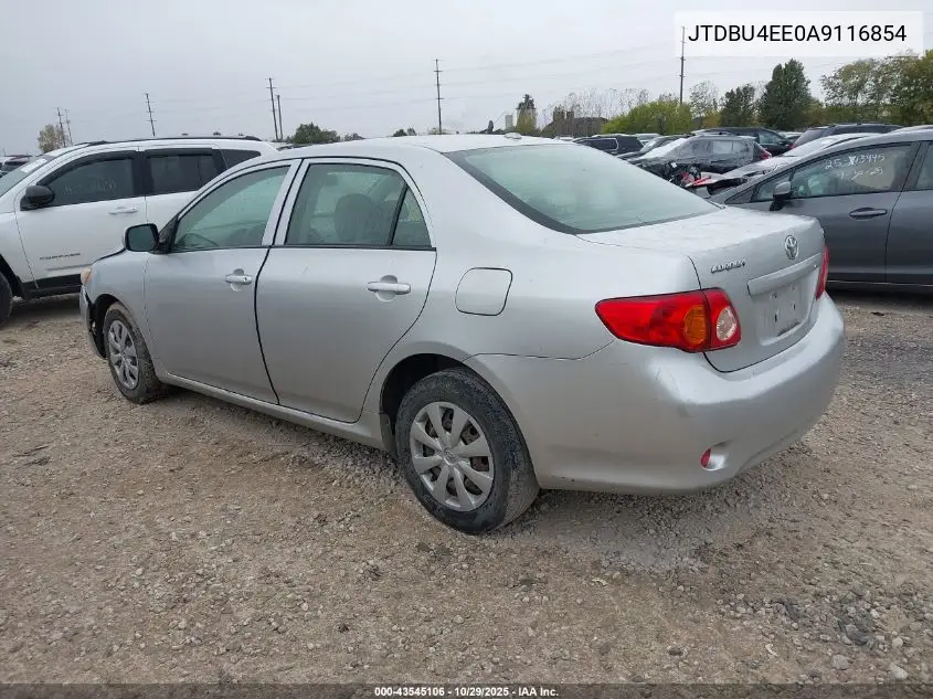 JTDBU4EE0A9116854 2010 Toyota Corolla S/Le/Xle
