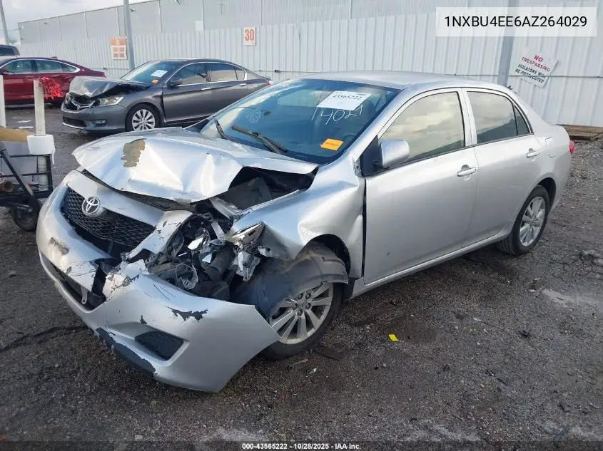 1NXBU4EE6AZ264029 2010 Toyota Corolla Le