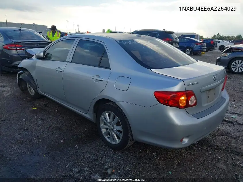 1NXBU4EE6AZ264029 2010 Toyota Corolla Le