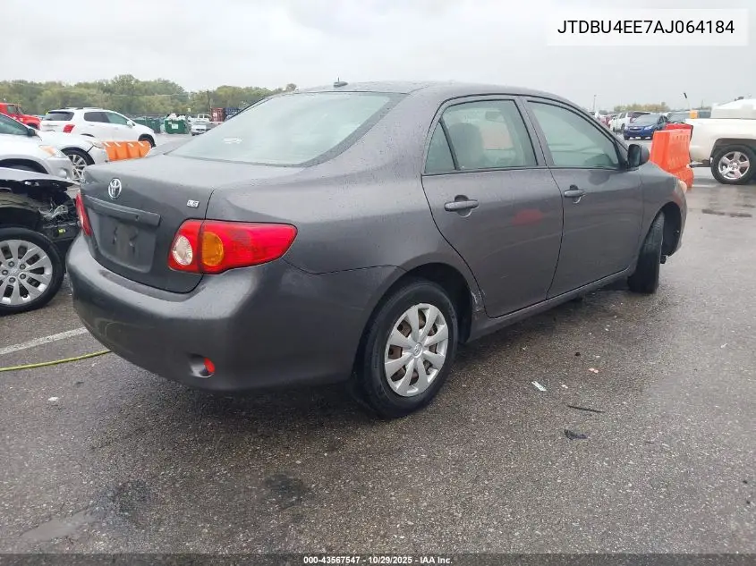 JTDBU4EE7AJ064184 2010 Toyota Corolla Le