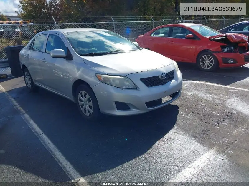 2T1BU4EE8AC533679 2010 Toyota Corolla Le