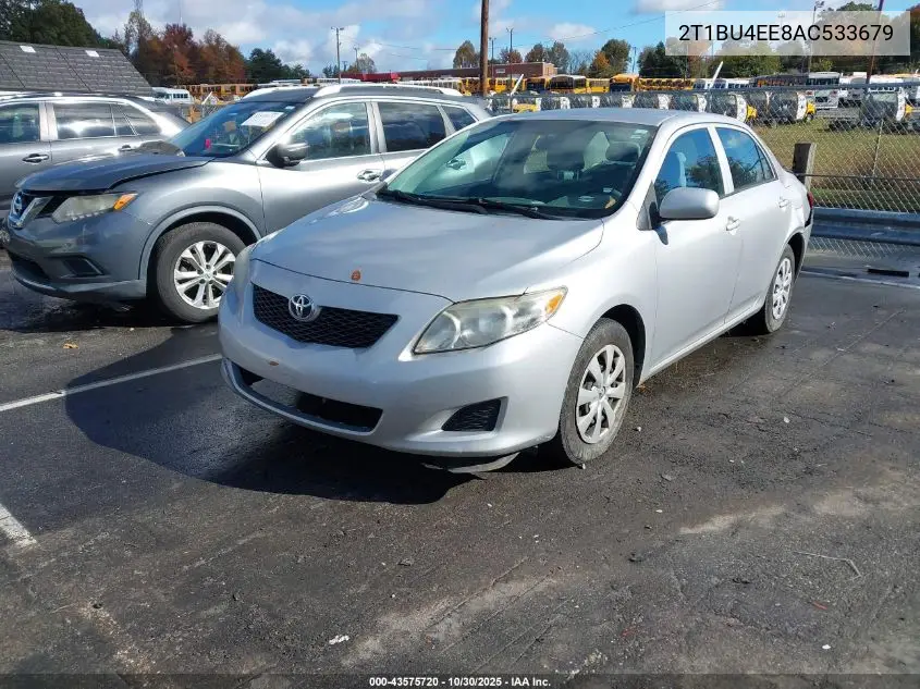 2T1BU4EE8AC533679 2010 Toyota Corolla Le