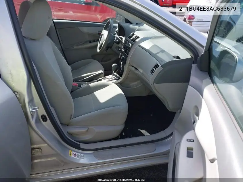 2T1BU4EE8AC533679 2010 Toyota Corolla Le
