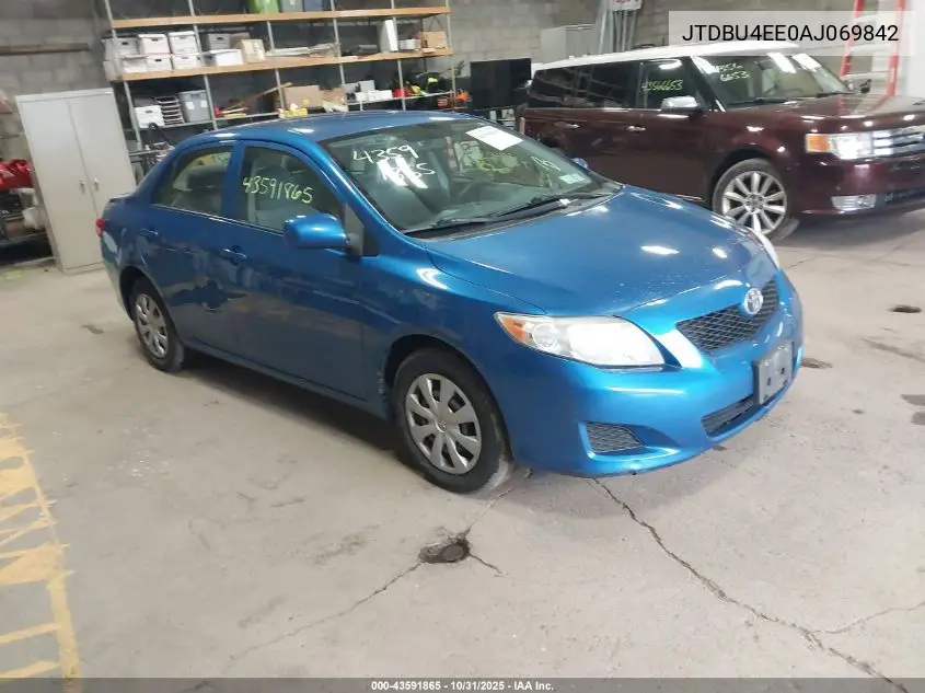 JTDBU4EE0AJ069842 2010 Toyota Corolla Le