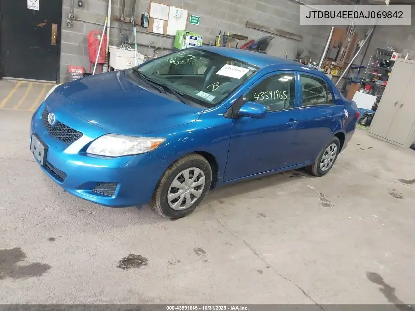 JTDBU4EE0AJ069842 2010 Toyota Corolla Le