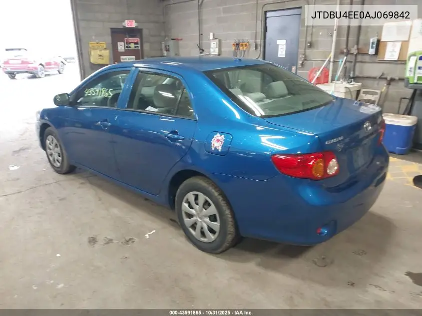 JTDBU4EE0AJ069842 2010 Toyota Corolla Le