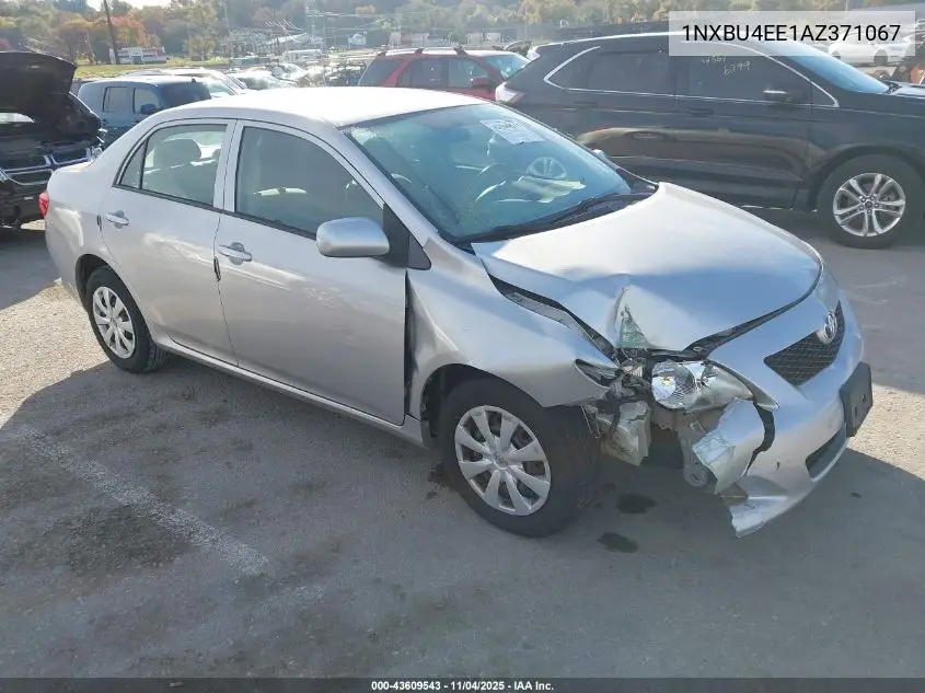 1NXBU4EE1AZ371067 2010 Toyota Corolla Le