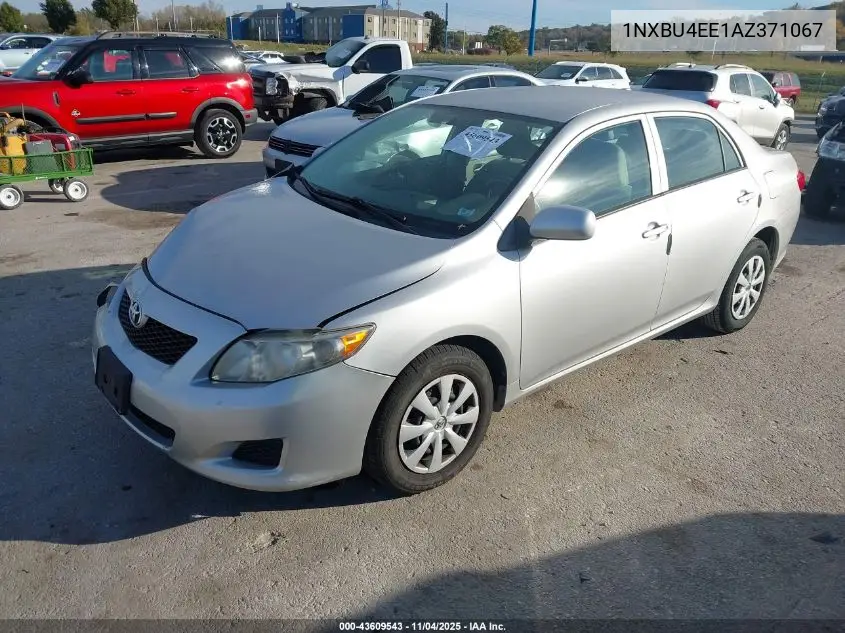1NXBU4EE1AZ371067 2010 Toyota Corolla Le