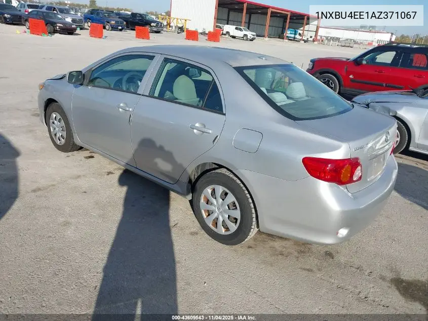 1NXBU4EE1AZ371067 2010 Toyota Corolla Le